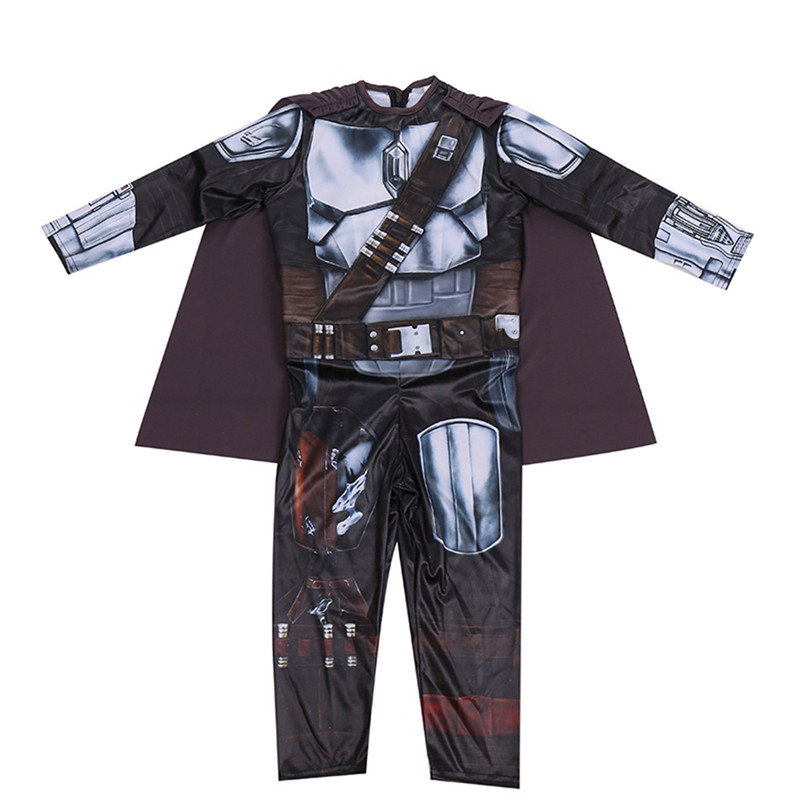 Jungen Classic Movie Mandalorian Beska Armor Kinder Cosplay Kleidung Halloween Maske Geschenk
