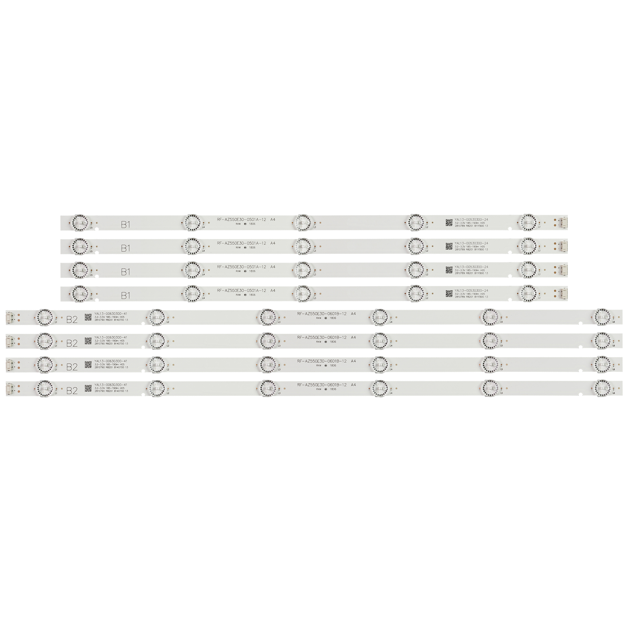 Đèn Nền LED Dải Cho LG 55 "TV 55UJ6200 55UJ6300 RF-AZ550E30-0501A-12 RF-AZ550E30-0601B-12 SDL550WY LD0-910 55E388G