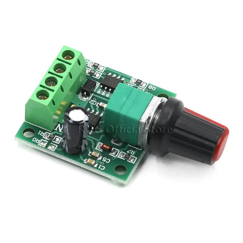 Nuevo controlador de velocidad del Motor DC 1,8 V 3V 5V 6V 12V 2A PWM controlador de velocidad del Motor de bajo voltaje PWM 0 ~ 100% módulo de accionamiento ajustable