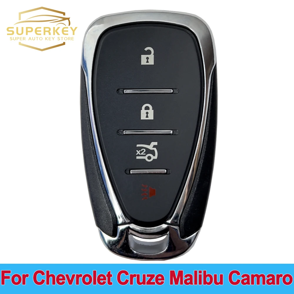 SUPERKEY 2/3/4/5 Buttons Remote Key Shell Case Fob For Chevrolet Chevy Camaro Cruze Malibu Equinox 2016 2017 2018 2019 2020