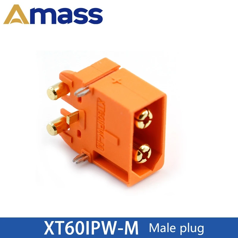 XT60I-F 35A XT60IPW-M -F XT60IE Conector de alta corriente macho y hembra 2 + 1 con pin de señal XT60IPW-M enchufe de batería de avión modelo