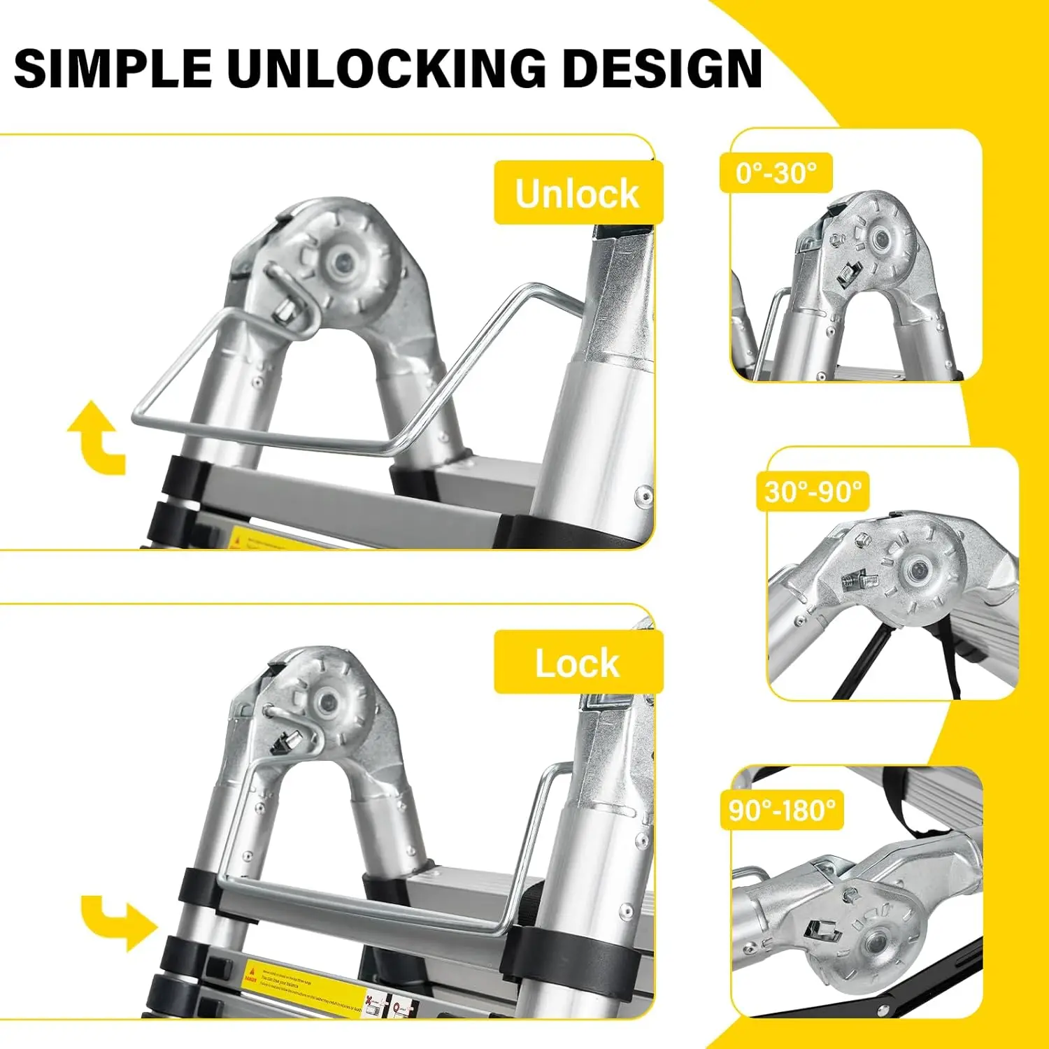 (Envío gratis) Plegable, Reposabrazos Extraíble, Multifunción Portátil Plegable Extensible