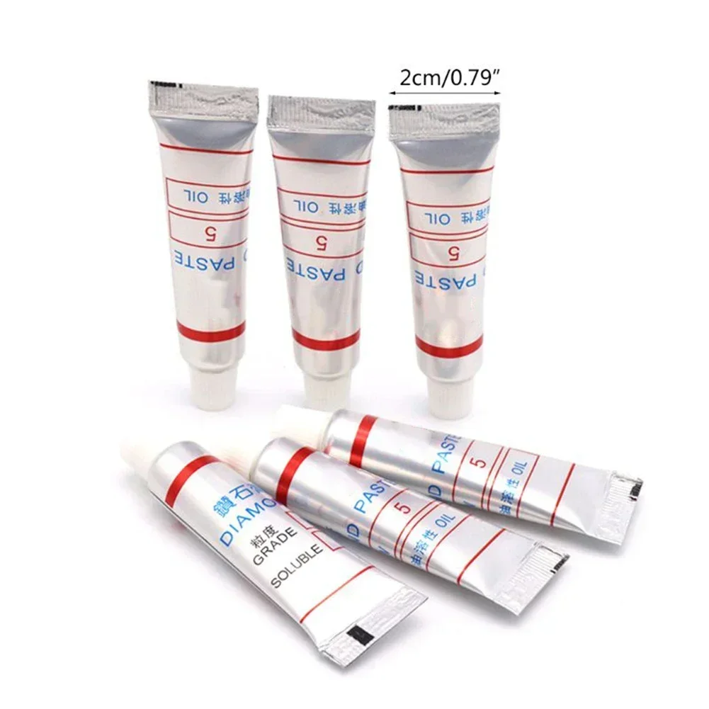 Polishing Tool Accessories For Carpentry In Wood Diamond Abrasive Paste 320-10000 Grit Glass Metal Grinding Lapping Paste Oily