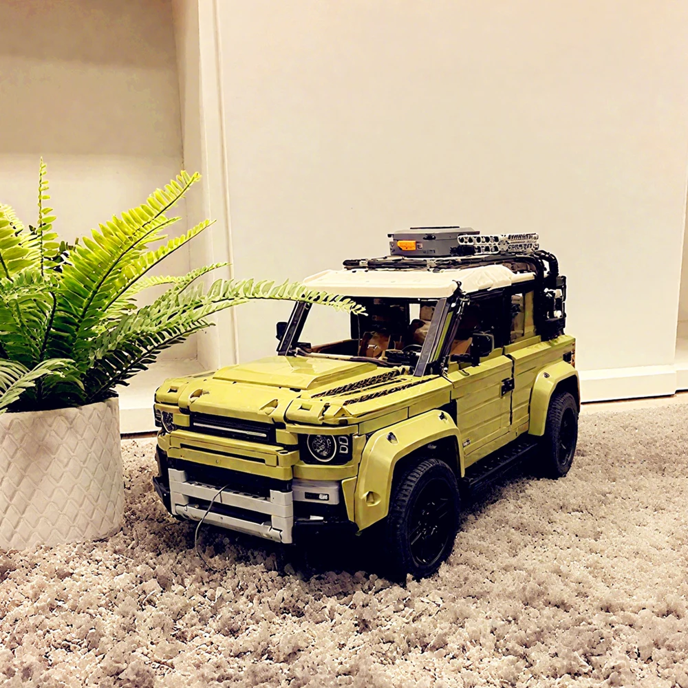Technical Vehicle Classic Car Land-Off-road SUV CITY CARS Display Building Blocks Set Model Toys Bricks Boys Party Gift