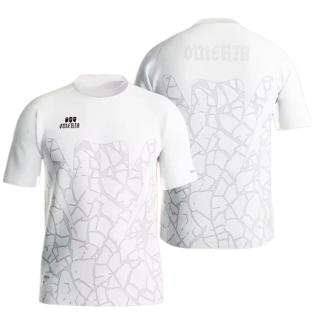 Maillot Omerta 47, летняя спортивная одежда с 3D принтом для любителей бокса, мужская дышащая рубашка с круглым вырезом и короткими рукавами, одежда