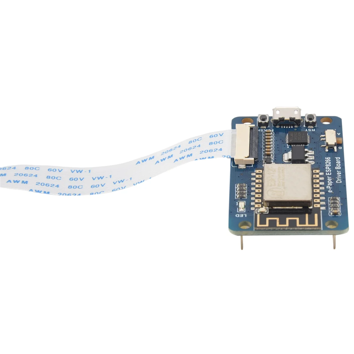Waveshare แผงวงจร E-Paper, ESP8266รองรับ WiFi SoC สำหรับทุกระบบ E-Ink และอินเทอร์เฟซ Arduino
