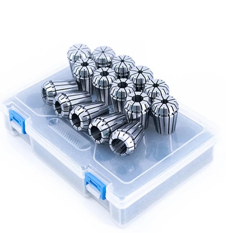 ER Collet Set ER11 ER16 ER20 ER25 ER32 ER40 High Precision 0.005mm 0.008mm Tools Holder Clamping ER Spring Collect Chuck ER
