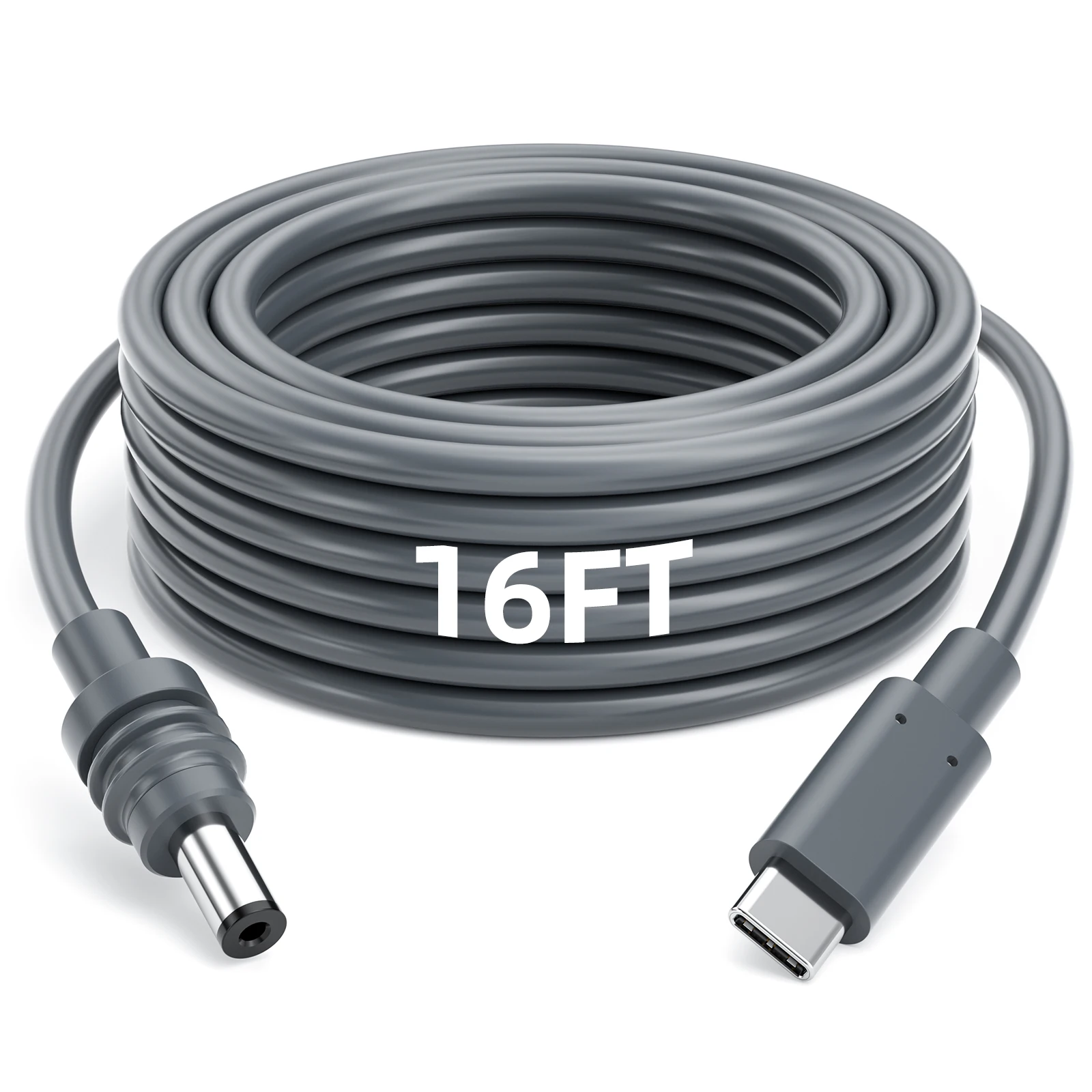 Для StarLink 2M 5M Кабель питания USB C к постоянному току для Starlink Mini USB Type-C Вход для водонепроницаемого кабеля питания подходит для Starlink Gen3 Mini