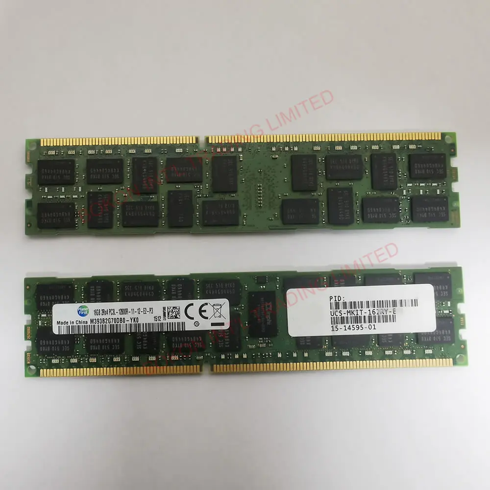 Memoria de servidor de frecuencia equivalente, DDR3, 16GB, 2Rx4, 1600, DDR, M393B2G70DB0-YK0, RAM, PC, DDR3 12800, 16G