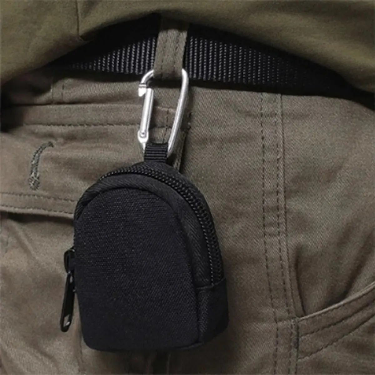 Bolsa para llaves, monedero, accesorio táctico, paquete de protección para llaves, kit pequeño deportivo para el hogar, un paquete