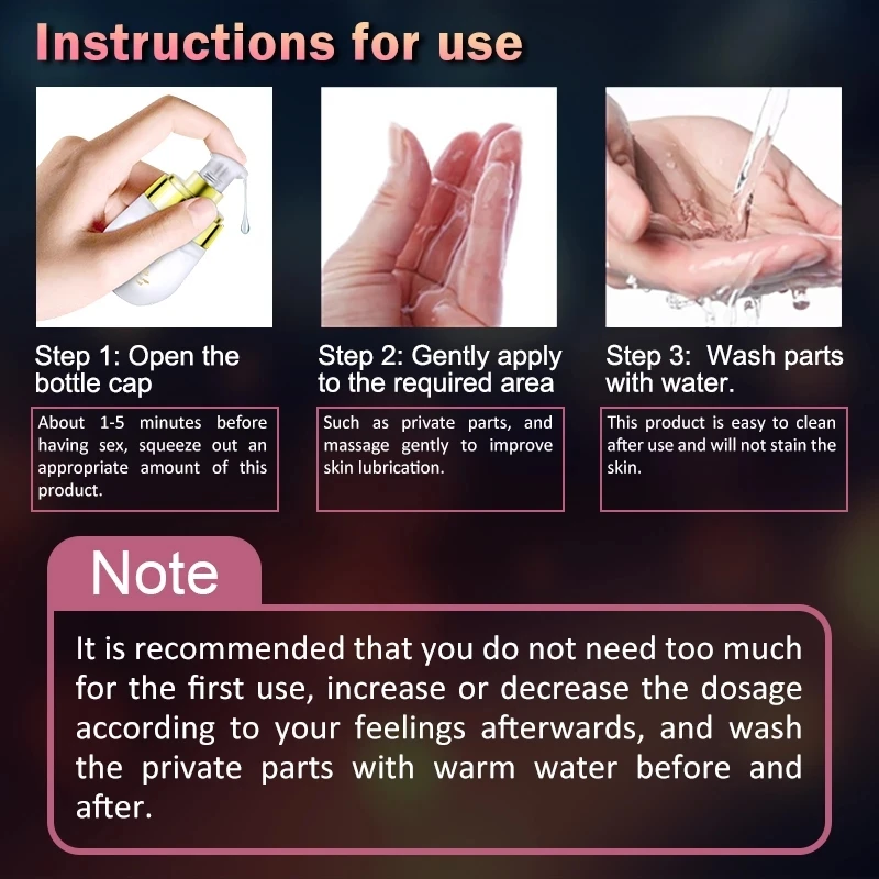 Lubrificantes Orgasmo Gel Mulheres Sexo Spray Massagem Óleo de Orgasmo