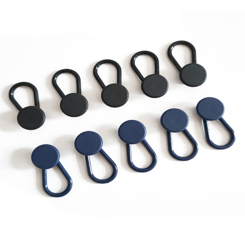 Extensor de pantalones botones extensores de cintura flexibles para pantalones vaqueros 15mm 18mm 87HA