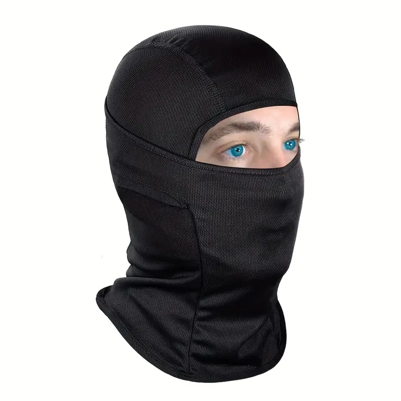 Cross พิมพ์หน้ากากสกีสําหรับผู้ชายและผู้หญิงขี่กลางแจ้ง Balaclava หมวกบังแดด Breathable Windproof และครีมกันแดดหมวก