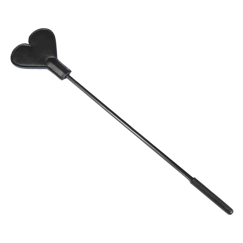 Silbato de entrenamiento de caballos de cuero PU, paleta Slapper, cultivo de equitación, mejora el dolor, látigo de juego de rol para entrenamiento de equitación