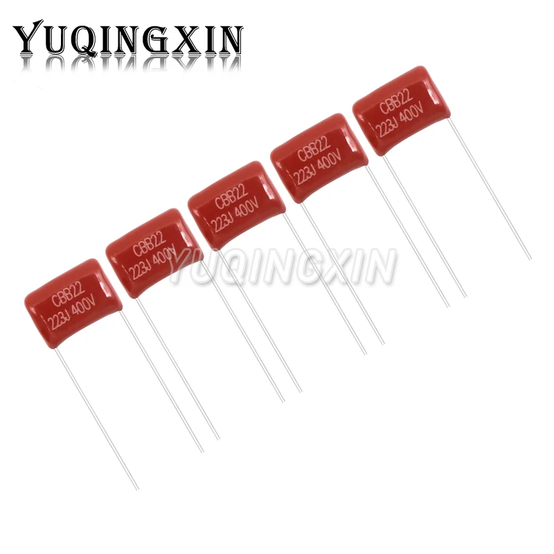 10 Uds 63V 100V 250V 400V 450V 630V 2000V CBB condensador de película de polipropileno 101 103 104 105 125J 221 222 223 224 225 332 333 334