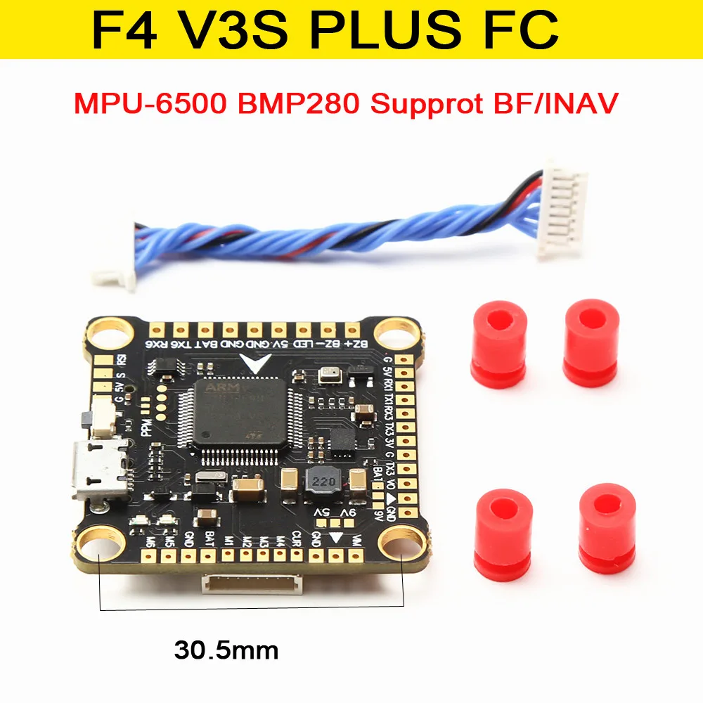 Carte contrôleur de vol F4V3S F4 V3 V3S PLUS David, baromètre OSD BLS 30A 45A 60A ESC pour importateur RC MARK 4 quadrirotor 7 pouces, course FPV
