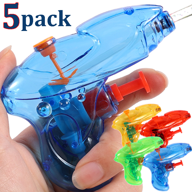 Pistolas de água para crianças brinquedos mini transparente esguicho pistola de água meninos meninas spray jogo de luta praia blaster watergun presentes