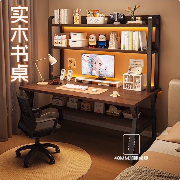 80/100/120cm Adult Computer Desk Simple Home Office Desk Small Apartment Bedroom Study Table Children's Workstation