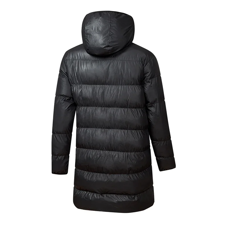 2024 neue Winter Jacke männer hohe qualität Ski Lange Glänzend Wasserdichte Warme Parka Männlichen Mode Verdickte Unten Baumwolle Gefütterte mantel