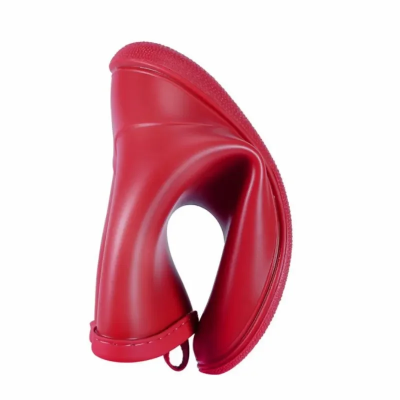Crianças botas de chuva meninas meninos botas de chuva antiderrapante crianças sapatos de chuva do bebê pvc impermeável meados de bezerro sapatos de água de borracha macia
