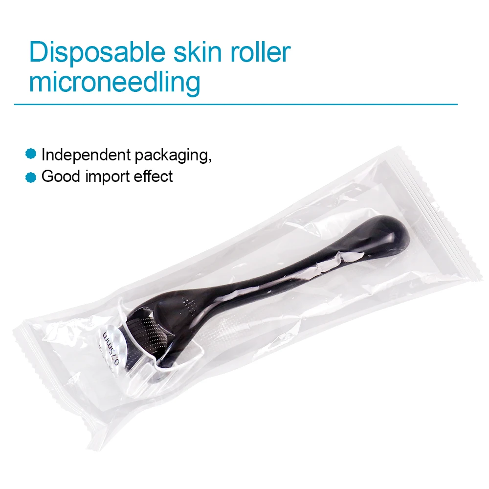 DRS 540 Hautpflege Dermaroller Titan Derma Roller Micro Nadel Roller für Haar Nachwachsen Wachstum Mesoroller Bart Gesicht Derma Pen