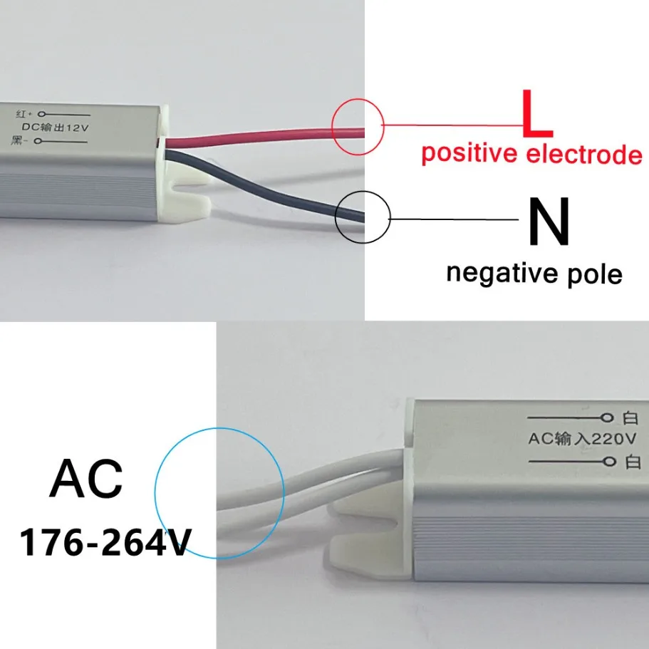 DC12V/24V Ultrathin Switching Power  AC 220V LED Driver Power Supply Lighting Transformer For LED Strip 24W 36W 48W 60W 72W 100W