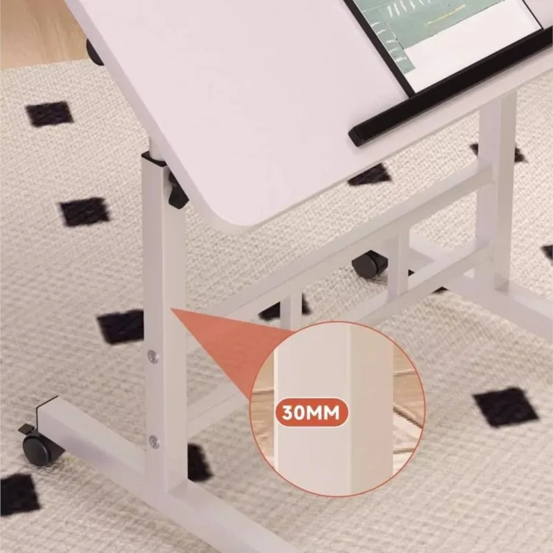 Mesa de cabeceira portátil altura ajustável mesa de computador simples estudante quarto dormitório estudo em casa e mesa pequena simples