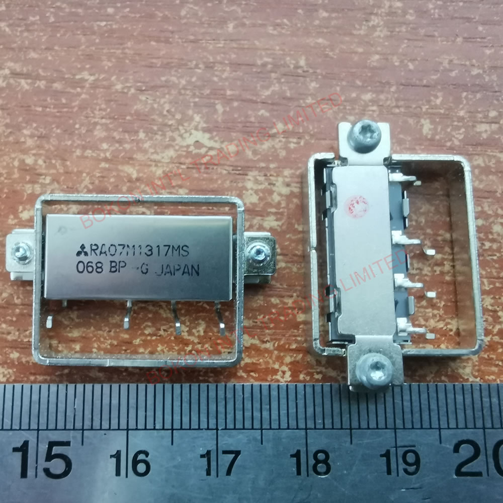135-175MHz 6,7W 7,2V amplificador de 2 etapas para RADIO PORTÁTIL RA07M1317MS 135MHz a 175MHz 6,7 vatios módulo MOSFET RF