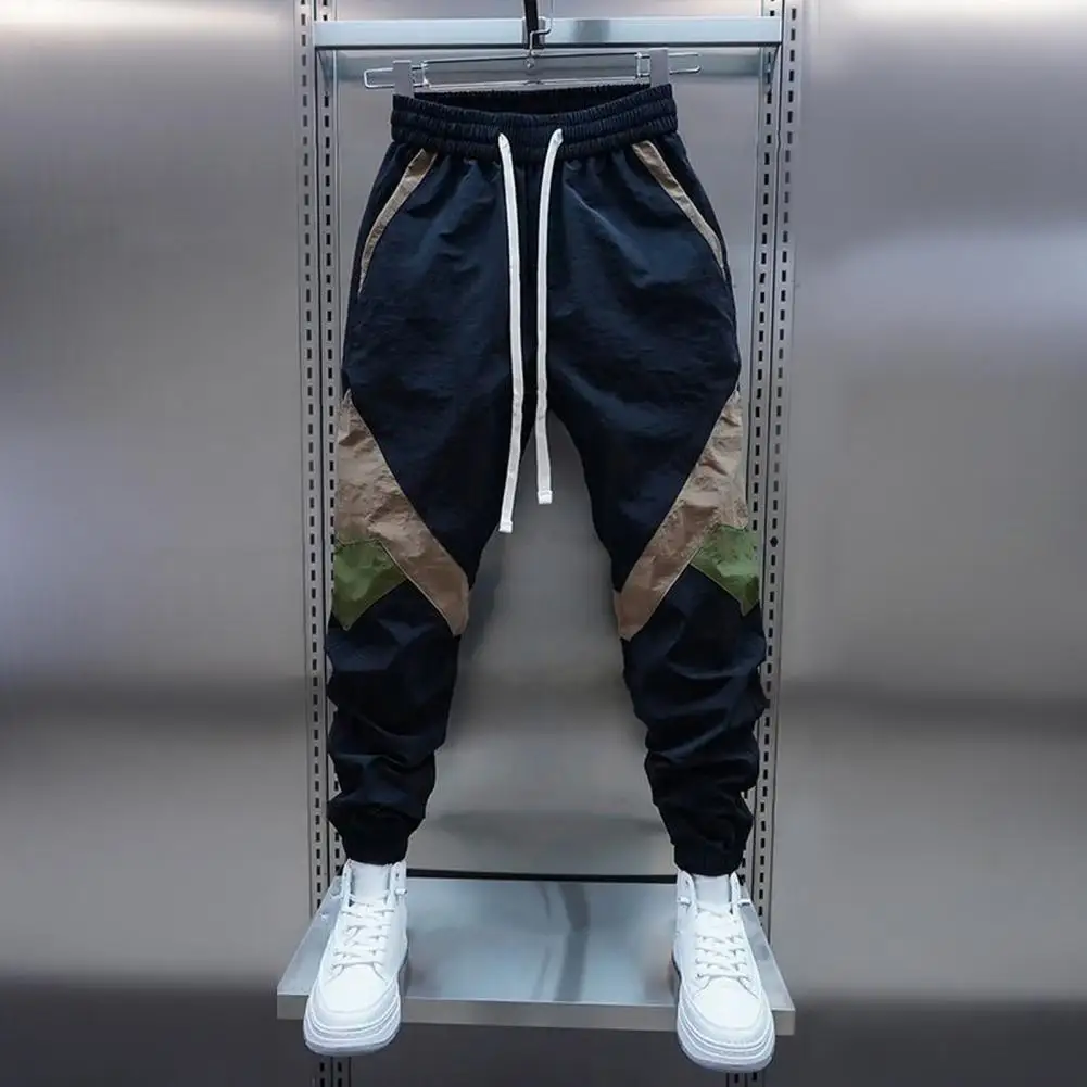 กางเกงคาร์โก้สําหรับผู้ชายหลายกระเป๋ายืด Joggers กางเกงสีกากีผู้ชายฮาเร็มหลายกระเป๋าผ้าฝ้ายฮาราจูกุขนาดใหญ่สไตล์เกาหลี