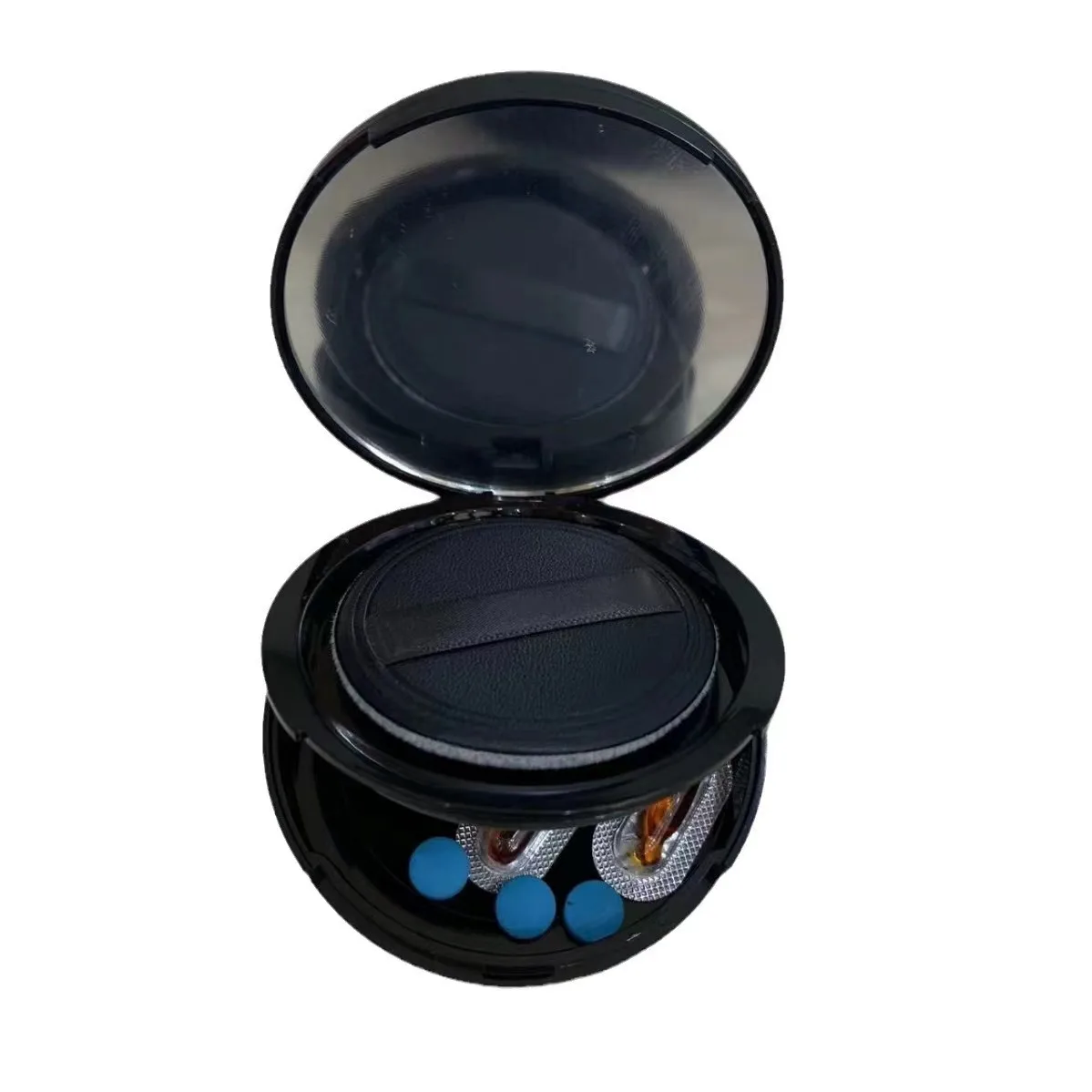 New Makeup powder Mini Hidden Safe Box Secret Compartment Stash Box Empty Car Key Fob Hide and Store Money Pills Coin