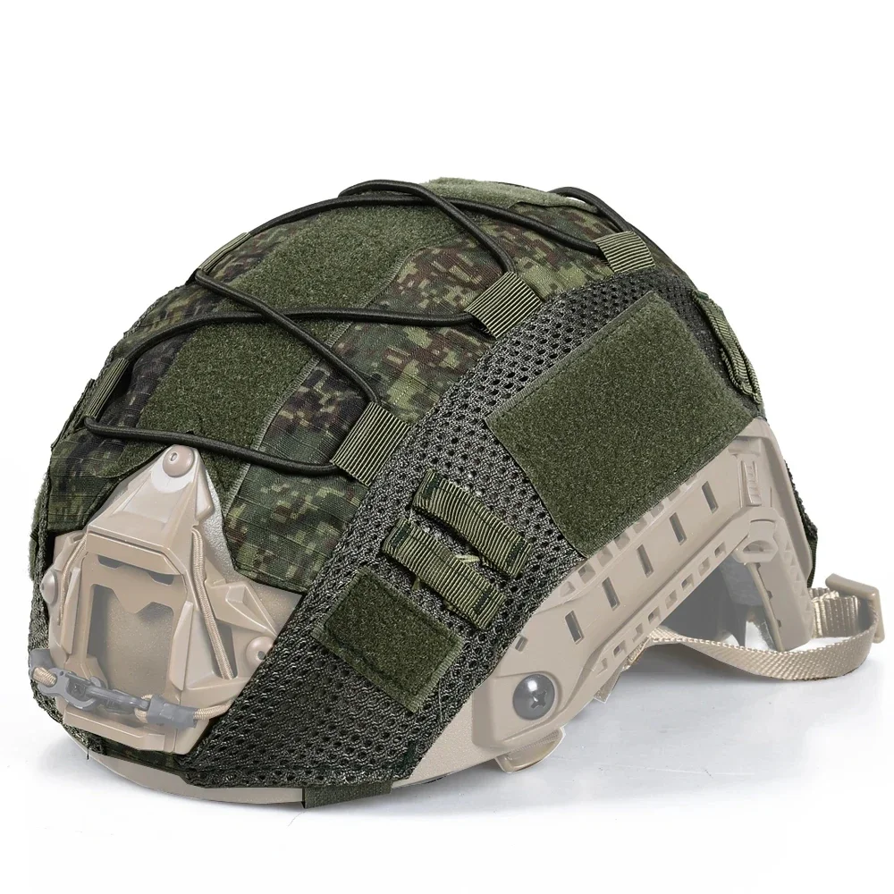 Тактический чехол для шлема MH PJ BJ Fast Militar, чехол для шлема, регулируемый эластичный шнур, чехол для пейнтбола, страйкбола, размер M/L
