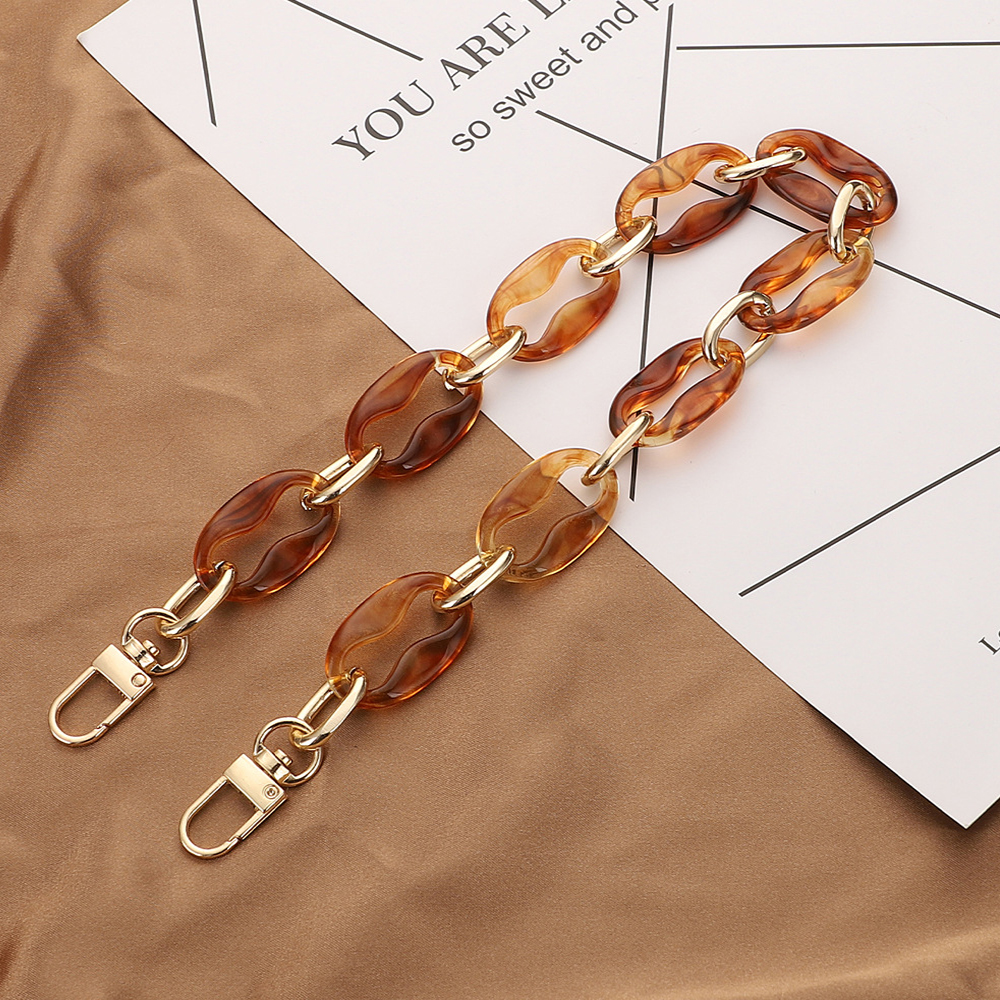 Cadenas acrílicas para bolso de hombro, accesorios para colgar, 40/60cm