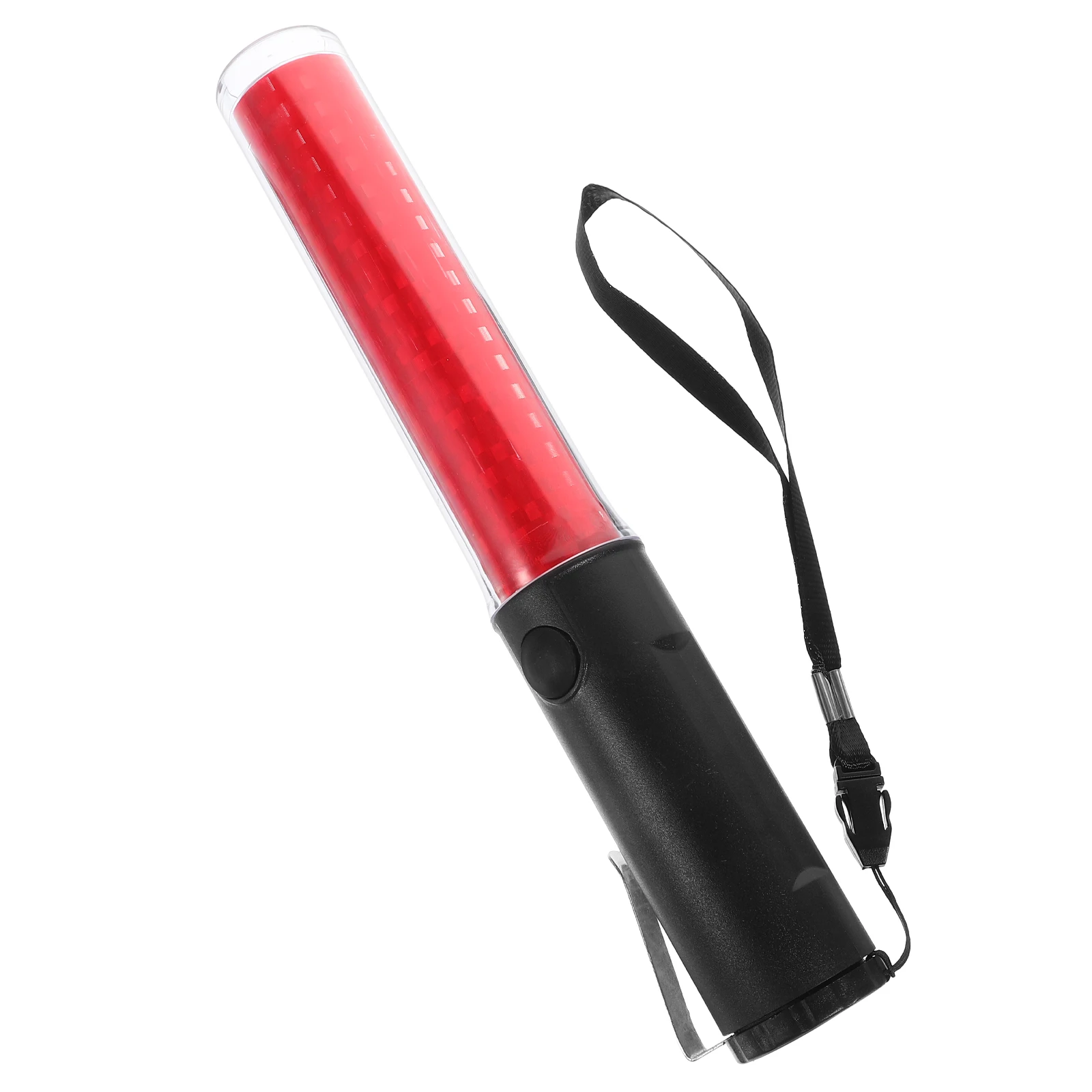 LED Warning Light 26cm Red Traffic Glow Stick for Concert Party Reusable Luminous Evacuation Signal Lamp