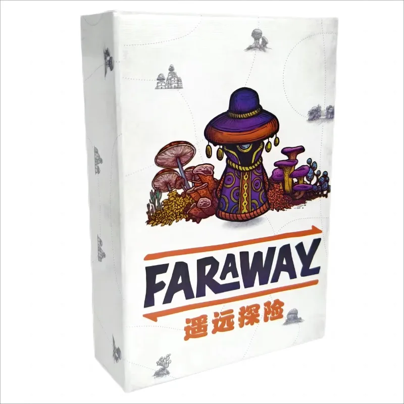Faraway Spannend feestbordspel Perfect voor familievrienden Game Night vol gelach vreugde