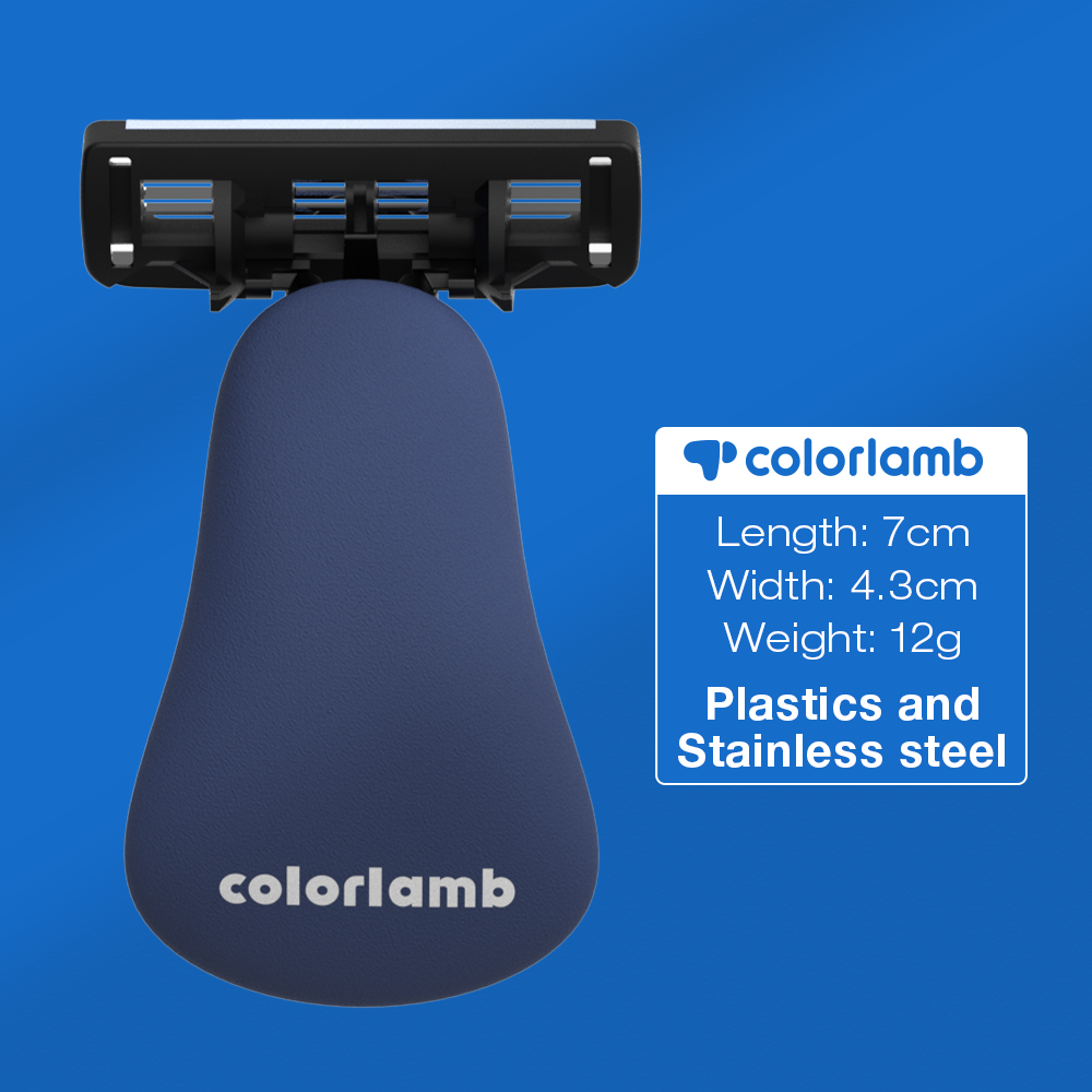 Бритва мужская Ручная с 3 лезвиями, из нержавеющей стали