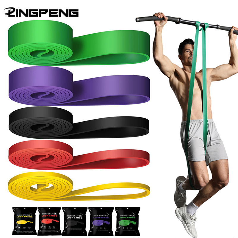 Banda de Fitness Unisex, bandas de goma elásticas para dominadas, conjunto de energía con bucle de resistencia, expansor de entrenamiento para gimnasio en casa, entrenamiento reforzado