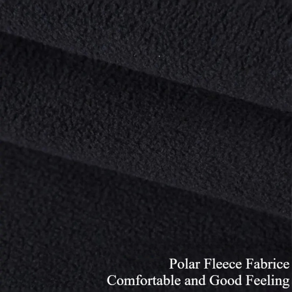 Sweat-shirt polaire pour hommes, chaud et respirant, avec fermeture éclair tactique, col debout, manches longues, décontracté, couleur unie