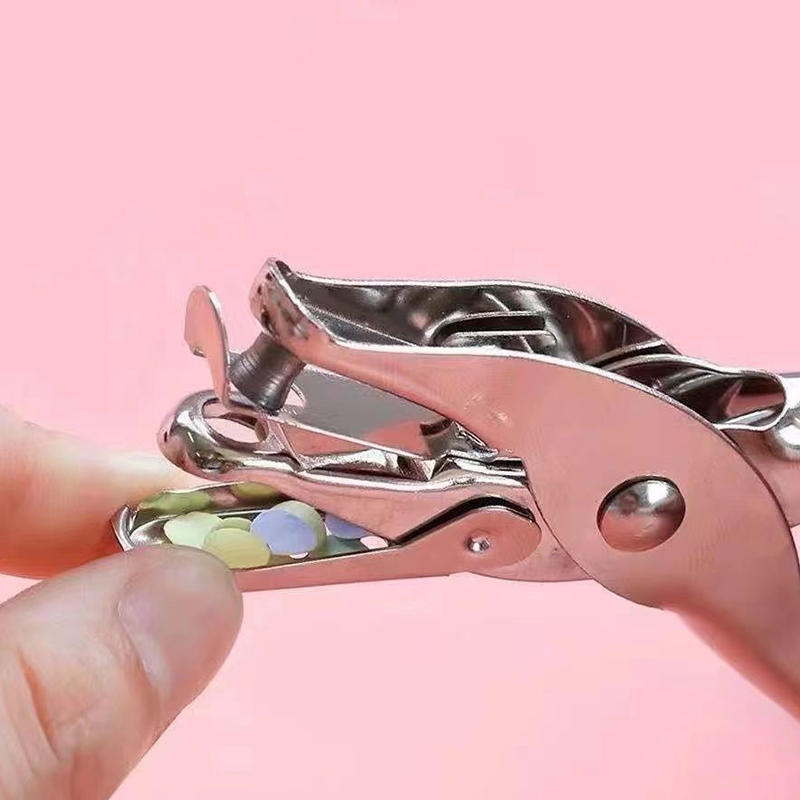 Single Hole Puncher Metal 3mm/6mm Pore Diameter Punch Pliers Hand Paper Scrapbooking Punches Punching Tools
