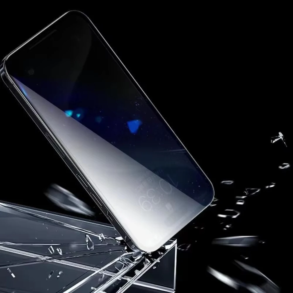 NNBILI 5PCS Anti-peep Screen Protector For iPhone 16 Pro Max 15Pro 14 Plus13 Anti Scratch Privacy Tempered Glass For iPhone 16e