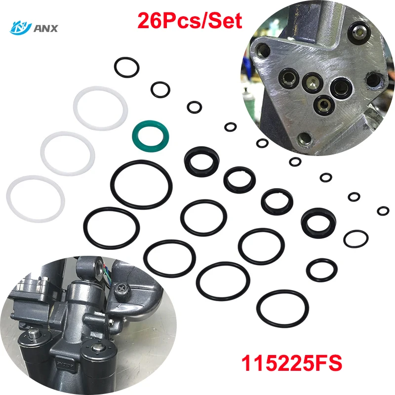 Anx 115225fs Tilt Trim Seal Kit Schnelle Schlagkraft für Yamaha-Boots aggregate für Showa 64e-43822 & Suzuki/Honda/Tohatsu/Nissan