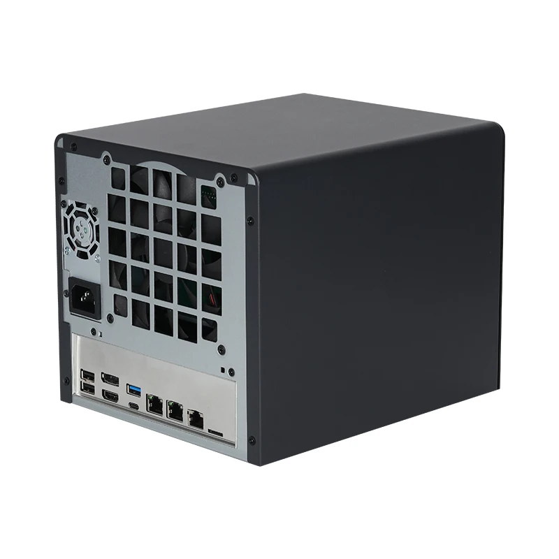 XCY X108 NAS 4/6/8 Bay 2.5/3.5 inch SATA HDD Intel N100 N150 DDR5 M.2 NVMe SSD 10G Ethernet Type-C Windows11 Linux RAID FreeNas