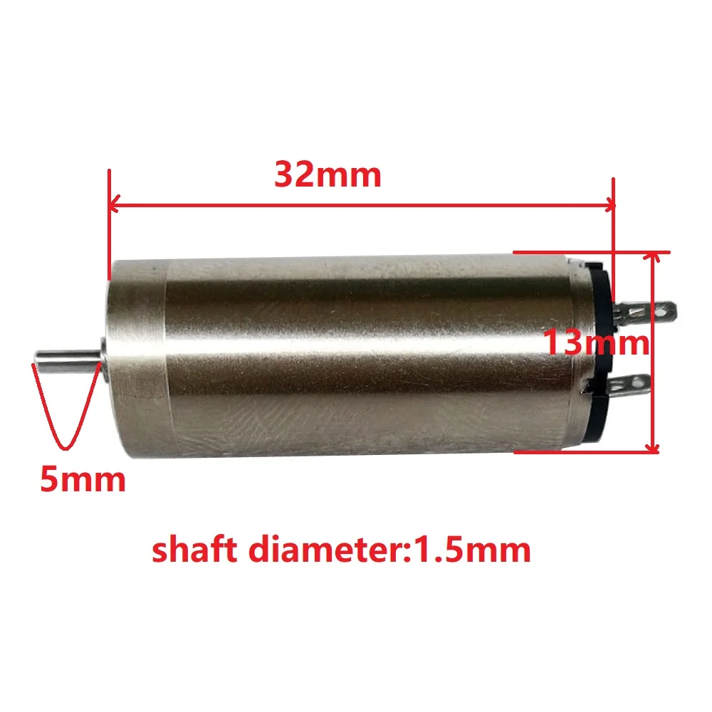 1332 moteur suisse 12V 5W mitrailleuse à tatouer rotative Liner & Shader moteur de remplacement équipement d'art corporel de haute qualité