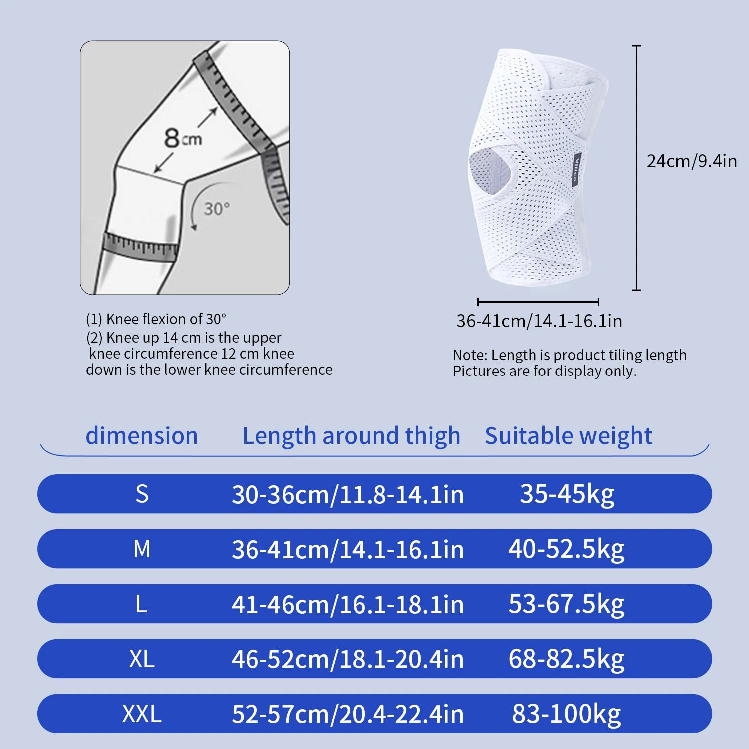 1PC 스포츠 Kneepad 남자 여자 가압 탄성 무릎 패드 관절염 관절 보호대 피트니스 장비 배구 보호대