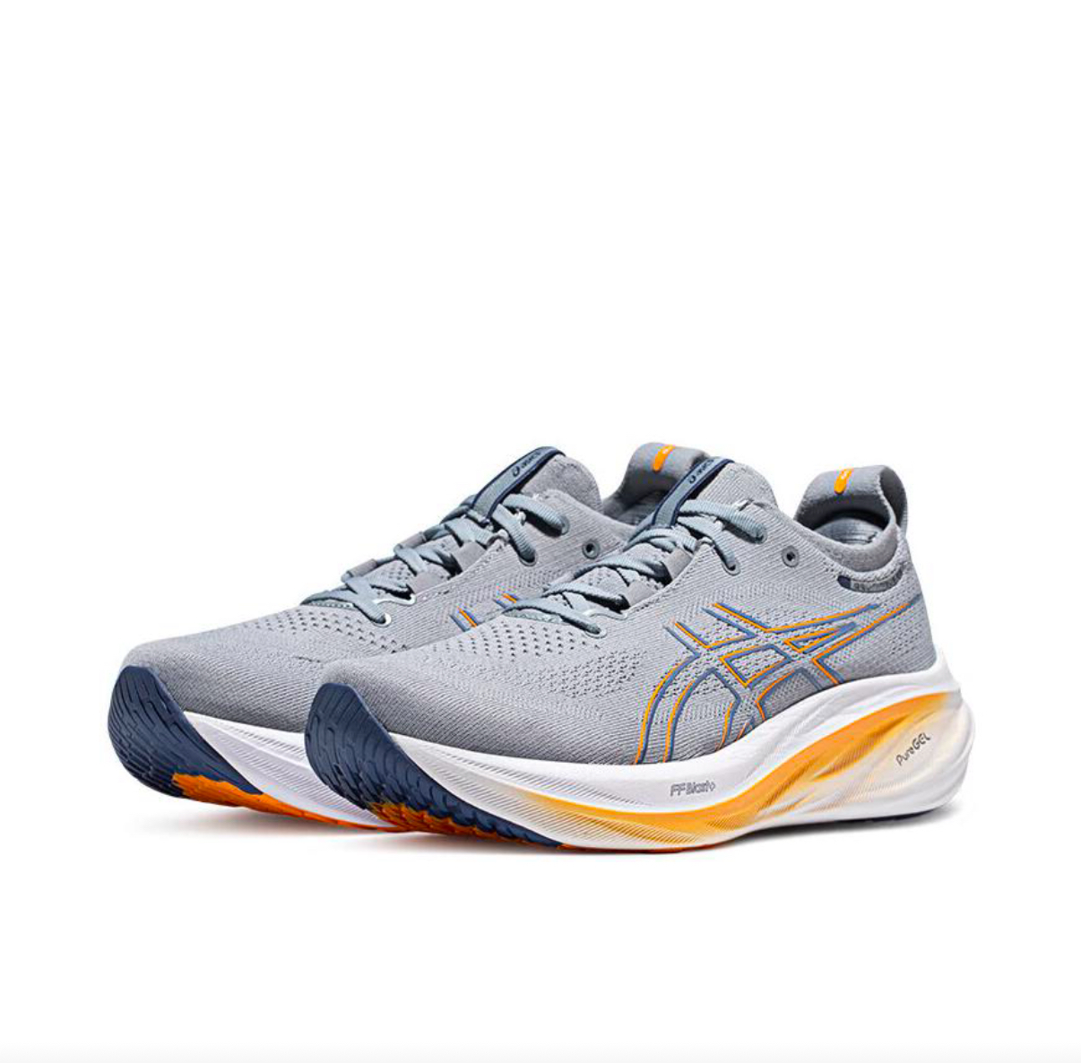 Asics Nimbus 26 รองเท้าวิ่งผู้ชาย Cushion Stability Asics รองเท้ากีฬารองเท้าผ้าใบ