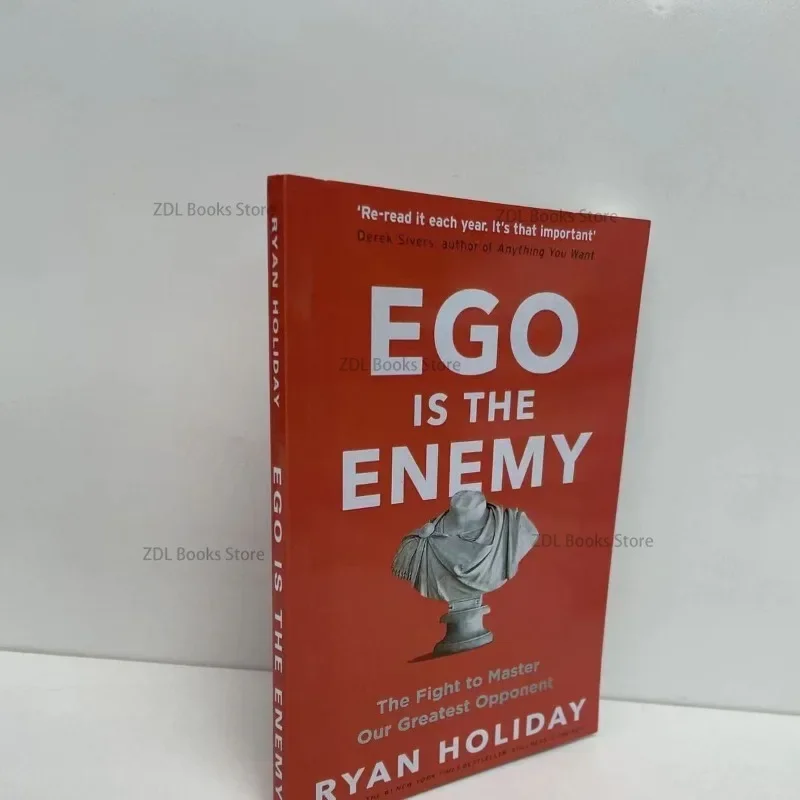EGO IS THE ENEMY ライアン・ホリデー著ペーパーバック小説 # ニューヨーク・タイムズのベストセラー本 1 冊