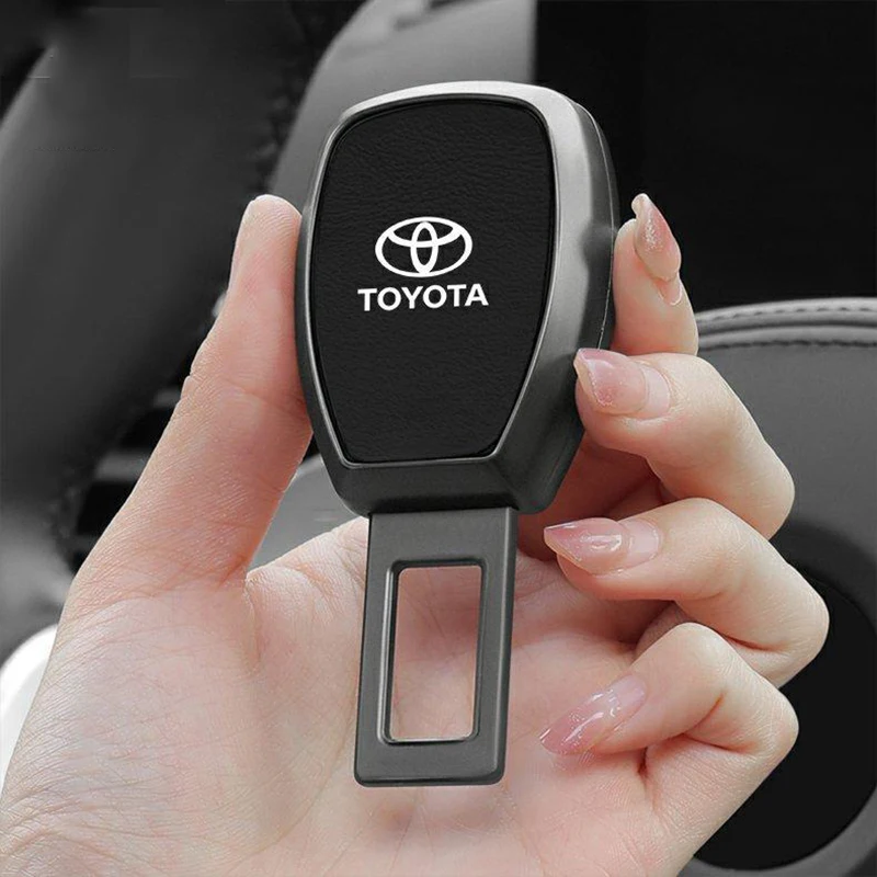 Extensor de abrazadera para cinturón de seguridad de coche, hebilla para cinturón de seguridad, extensor de cinturón de seguridad para Toyota Highlander rav4 yaris IZOA, accesorios
