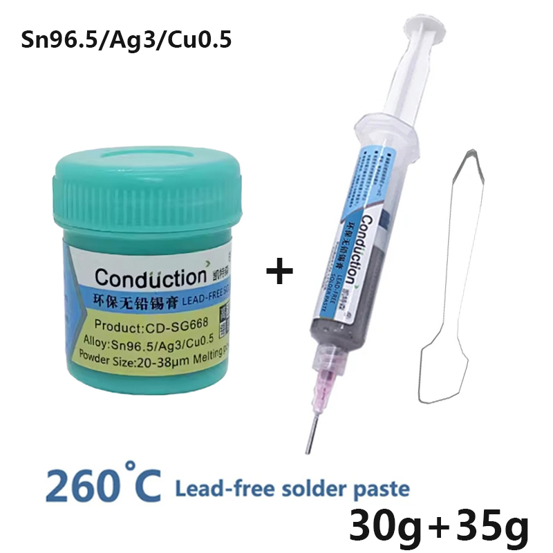 Bleifreie Lötpaste, Wartung, Lötzinn für iPhone, Schlamm, 138 183 260 Grad, Umweltschutz, CPU-Zinn, Schlamm 30 g