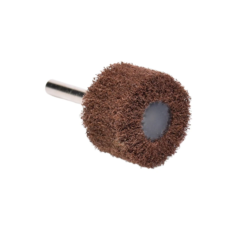 6mm(1/4'') 생크 부직포 연마 버핑 휠 - 금속, 목재, 플라스틱 파워 드릴용 고성능 연마 휠 - 1개