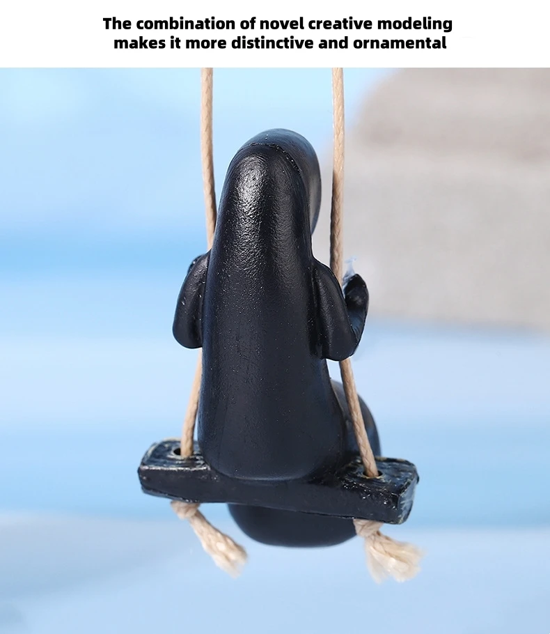 Bonito anime ornamentos de carro sem rosto masculino pingente de carro espelho retrovisor pingente presente aniversário acessórios de decoração automática