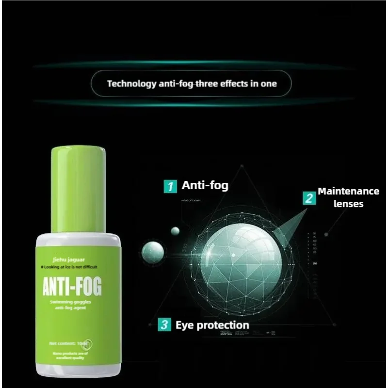 10ML Bottle  Anti-Fog Spray for Swimming Goggles Eyeglasses Window  Glasses Swim Goggles Spray Defogger Face